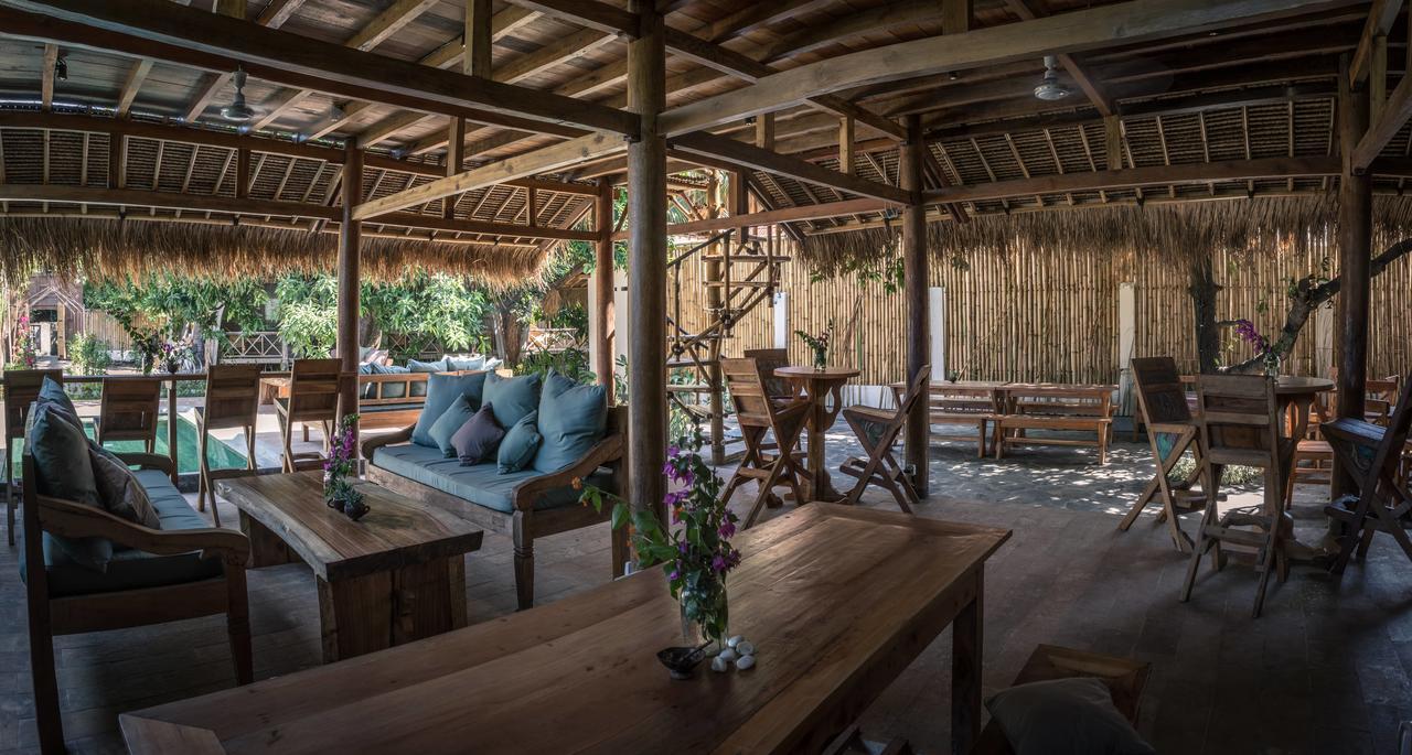 Flowers & Fire Yoga Garden Gili Air Exterior foto